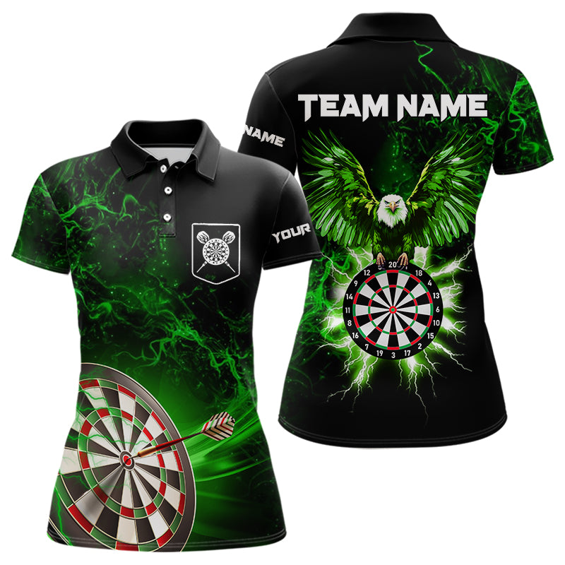Black Green Dartboard Thunder Lighting Eagle Dart Custom Dart and