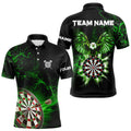 Black Green Dartboard Thunder Lighting Eagle Dart Custom Dart and