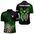 Black Green Dartboard Thunder Lighting Eagle Dart Custom Dart and