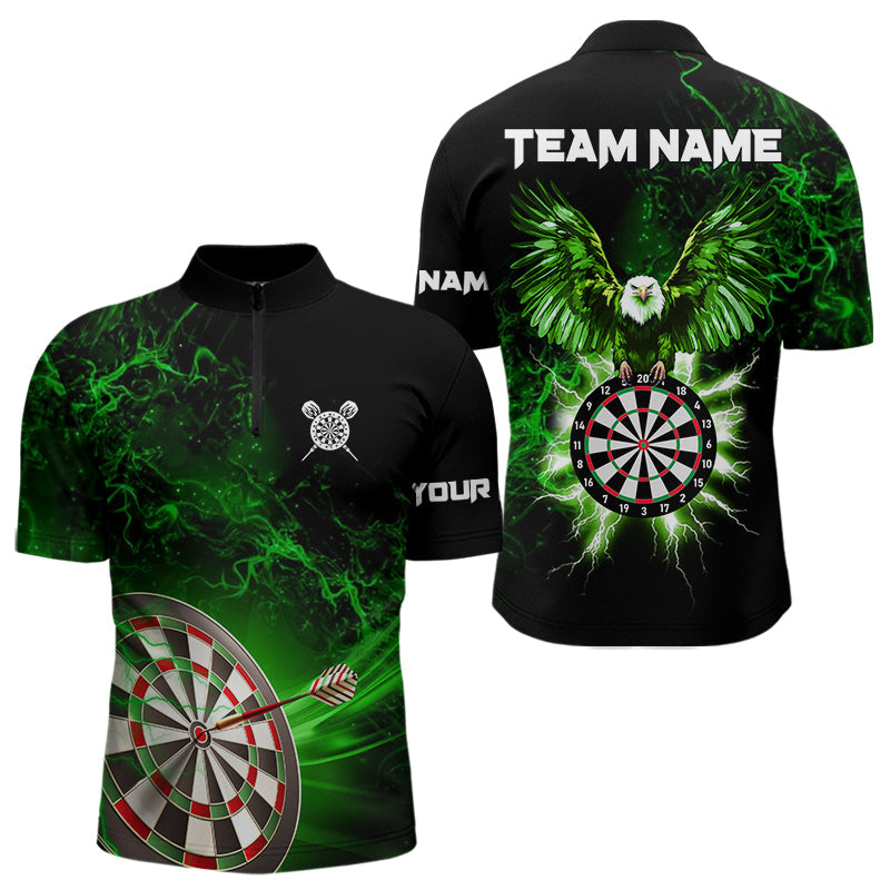 Black Green Dartboard Thunder Lighting Eagle Dart Custom Dart and
