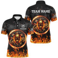 Personalized Skull Dartboard Fire Flame 3D Printed Darts Team League Darts