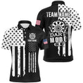 Funny Darts Mode On Custom Black White American Flag Darts, Patriotic Darts