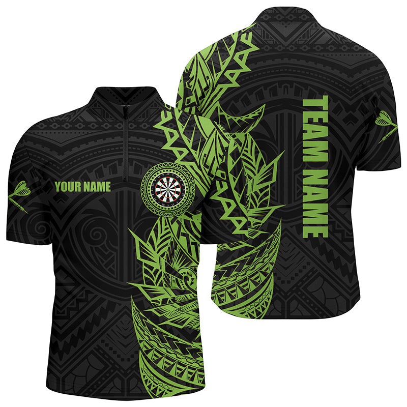 Personalized Green Tribal Darts and Custom Dart Dart