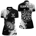 Grunge Black And White Dart and Custom Dart, Retro Dart