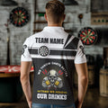 We Throw Darts Better Skull Beer Funny Darts Custom Drinking Darts Team
