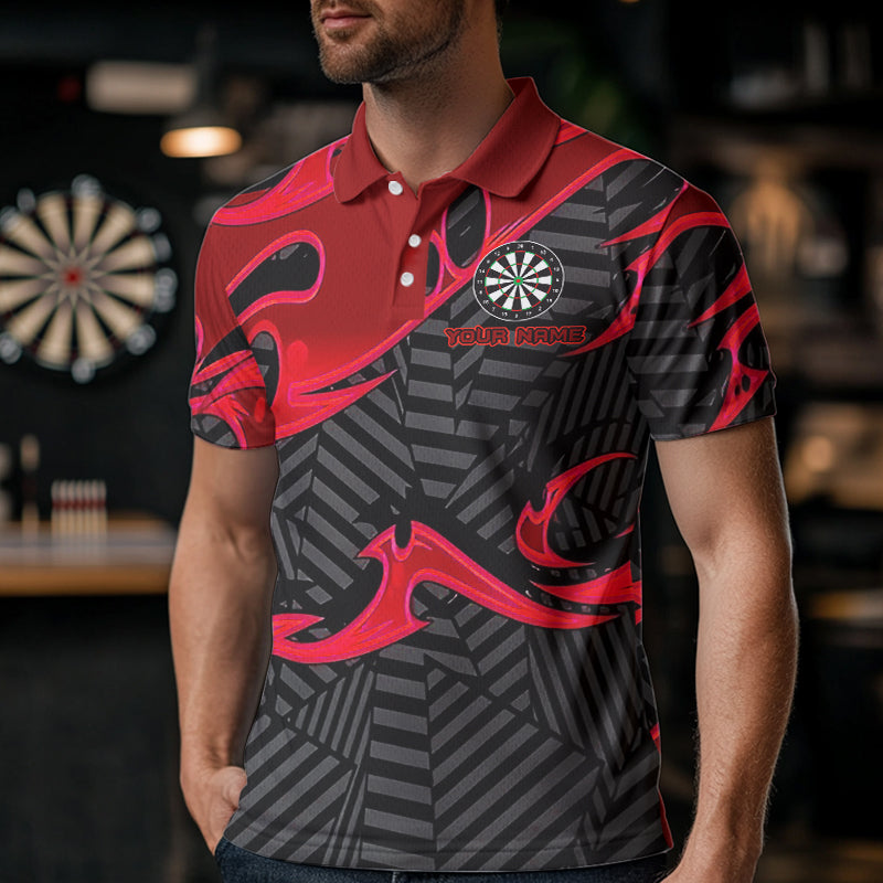 Personalized Black And Red Darts and Custom Dart Darts Team