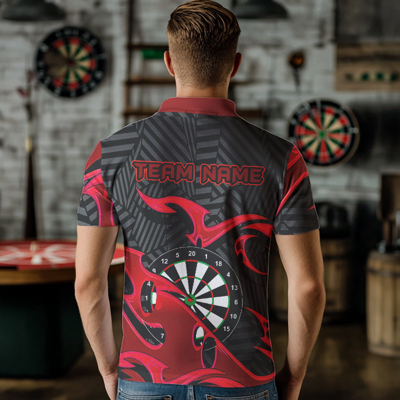 Personalized Black And Red Darts and Custom Dart Darts Team