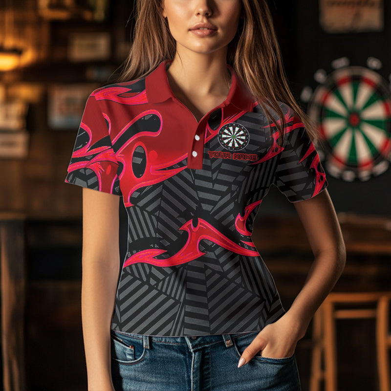 Personalized Black And Red Darts and Custom Dart Darts Team