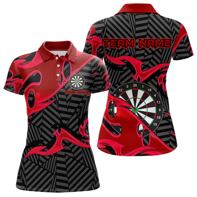 Personalized Black And Red Darts and Custom Dart Darts Team