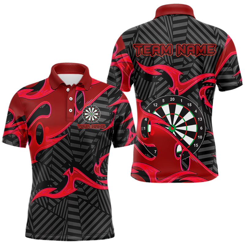 Personalized Black And Red Darts and Custom Dart Darts Team