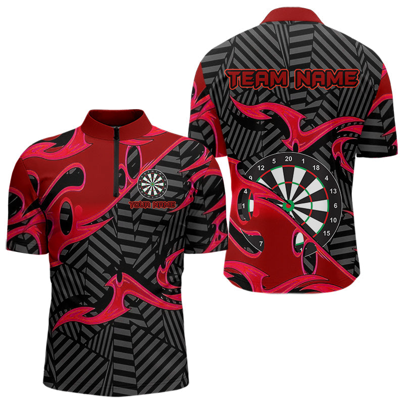 Personalized Black And Red Darts and Custom Dart Darts Team