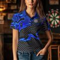 Personalized Black And Blue Darts and Custom Dart Darts Team