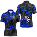 Personalized Black And Blue Darts and Custom Dart Darts Team