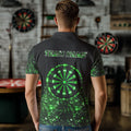 Custom Green Glowing Dartboard St Patrick Day Dart, Luckiest Shamrock Dart