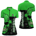 Personalized Green Shamrock Skull Dart Custom Saint Patrick Day Dart Outfit