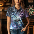 Blue And Purple Galaxy Thunder Lightning Dart Custom Dart and