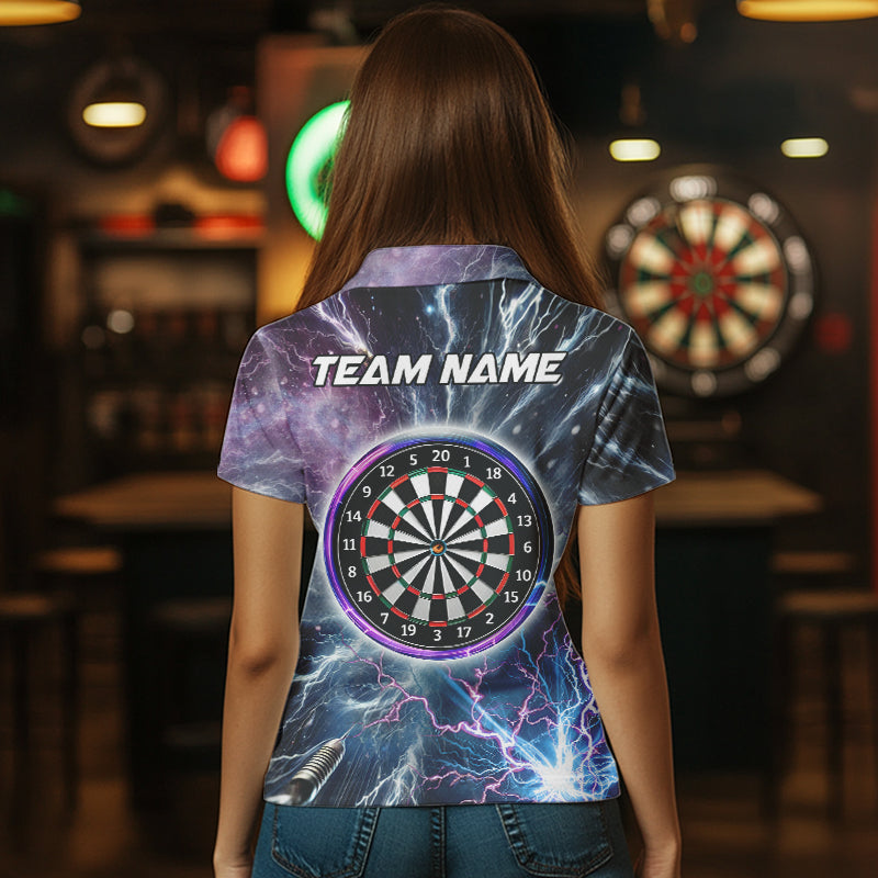 Blue And Purple Galaxy Thunder Lightning Dart Custom Dart and