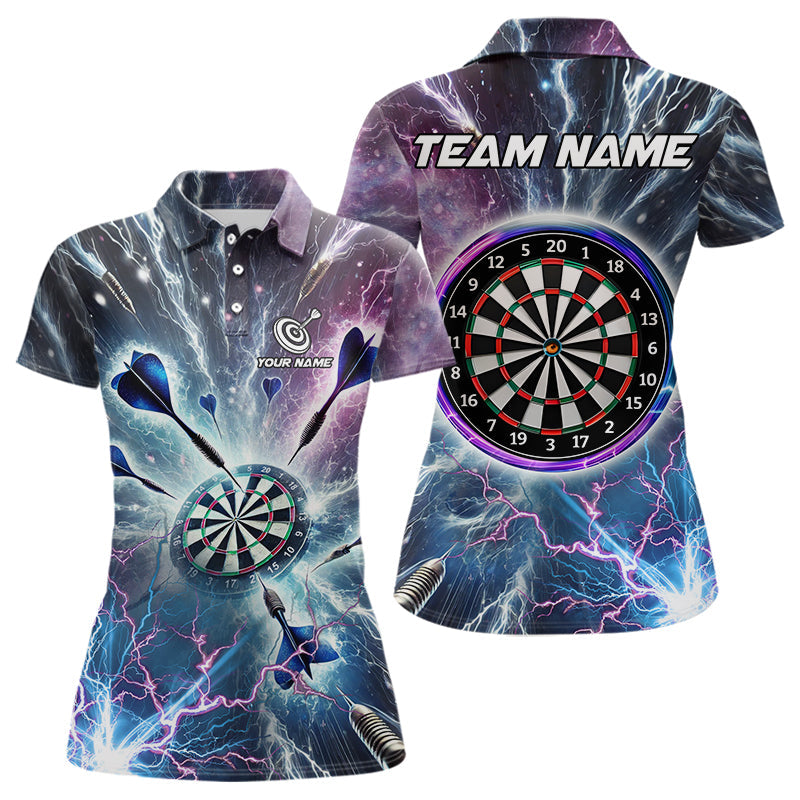 Blue And Purple Galaxy Thunder Lightning Dart Custom Dart and