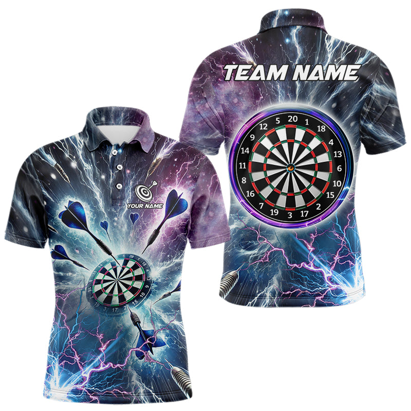Blue And Purple Galaxy Thunder Lightning Dart Custom Dart and