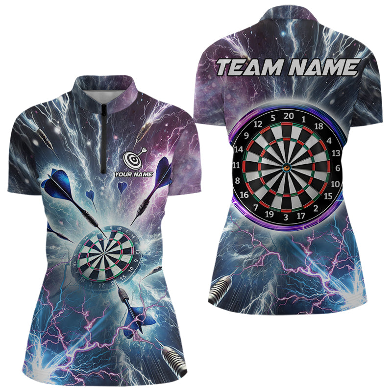 Blue And Purple Galaxy Thunder Lightning Dart Custom Dart and