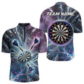 Blue And Purple Galaxy Thunder Lightning Dart Custom Dart and