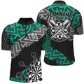 Custom Darts Personalized Zig-Zag Pattern Dart, Cool Dart |Turquoise