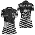 Personalized Black White US Flag Skull Dart Custom Patriotic Cool Dart Team