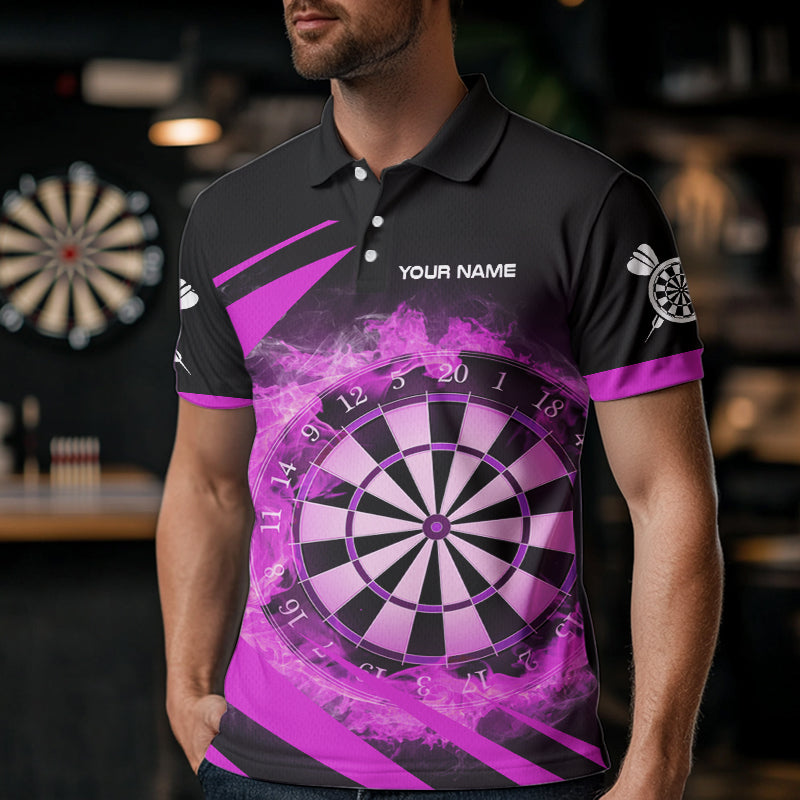 Black And Purple Fire Flame Darts and Custom Dart Darts League