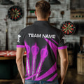 Black And Purple Fire Flame Darts and Custom Dart Darts League