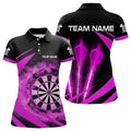 Black And Purple Fire Flame Darts and Custom Dart Darts League