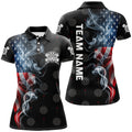 American Flag Smoke Patriotic Darts, Quarter-Zip Custom Dart Dart