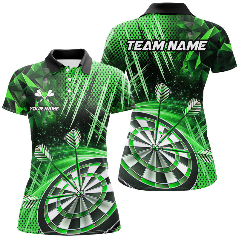 Personalized 3D Glitter Men Darts Custom Team Dart League Dart |Green