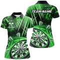 Personalized 3D Glitter Men Darts Custom Team Dart League Dart |Green