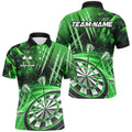 Personalized 3D Glitter Men Darts Custom Team Dart League Dart |Green