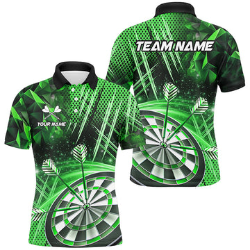 Personalized 3D Glitter Men Darts Custom Team Dart League Dart |Green