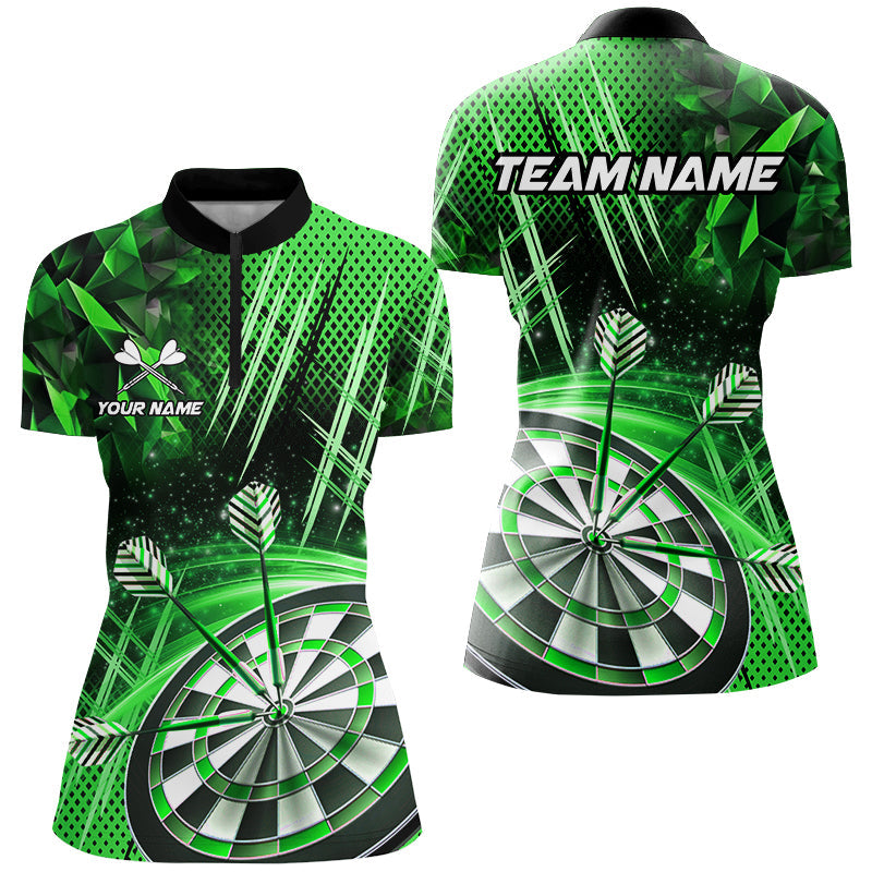 Personalized 3D Glitter Men Darts Custom Team Dart League Dart |Green