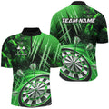 Personalized 3D Glitter Men Darts Custom Team Dart League Dart |Green