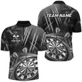 Personalized 3D Glitter Men Darts Custom Team Dart League Dart |Grey