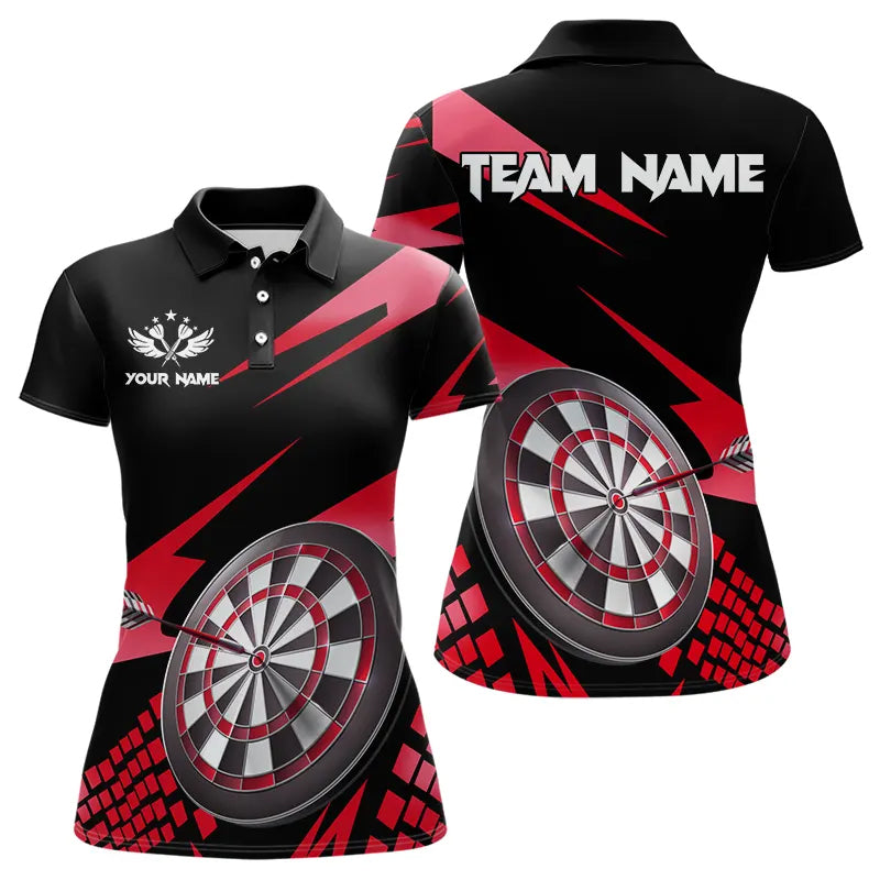 Red Black Custom Dart, Personalized 3D Darts Board Dart and