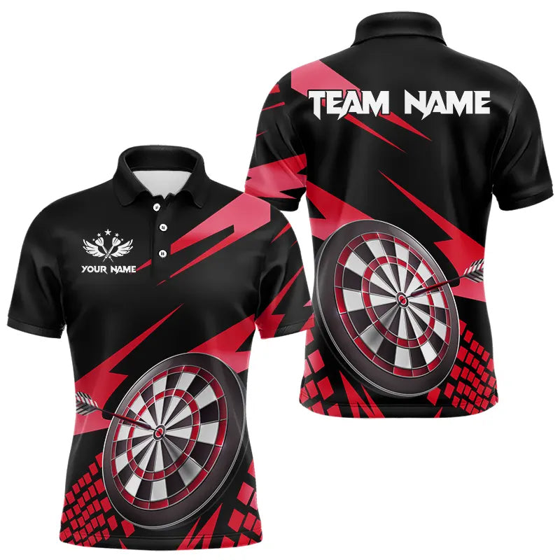 Red Black Custom Dart, Personalized 3D Darts Board Dart and