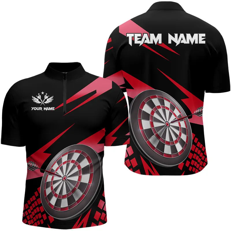 Red Black Custom Dart, Personalized 3D Darts Board Dart and