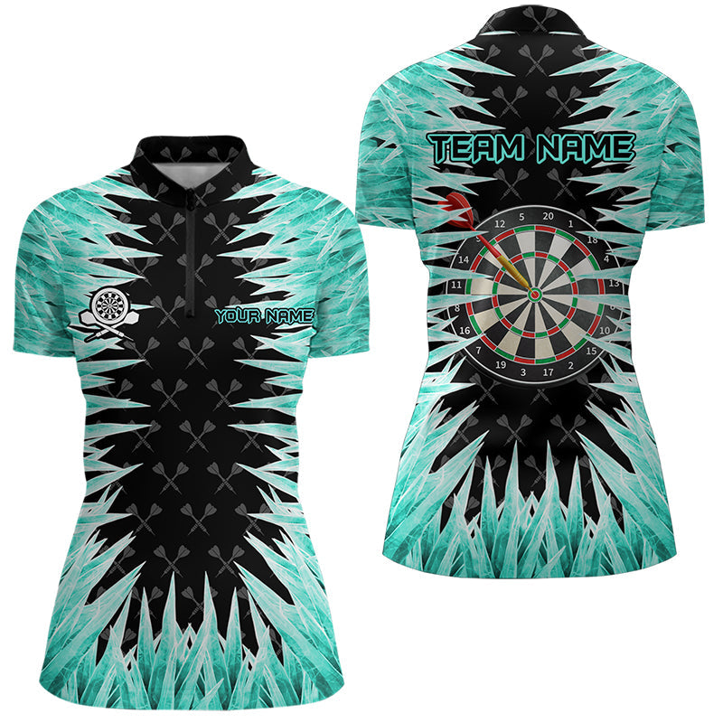 Personalized Darts Board Turquoise Icy 3D Printed Women Dart Custom Cool Dart For Team