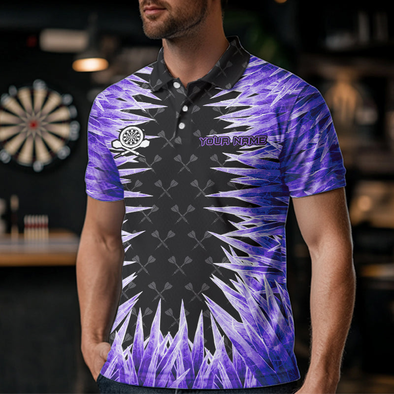 Personalized Darts Board Purple Icy 3D Printed Men Dart Custom Cool Dart For Team
