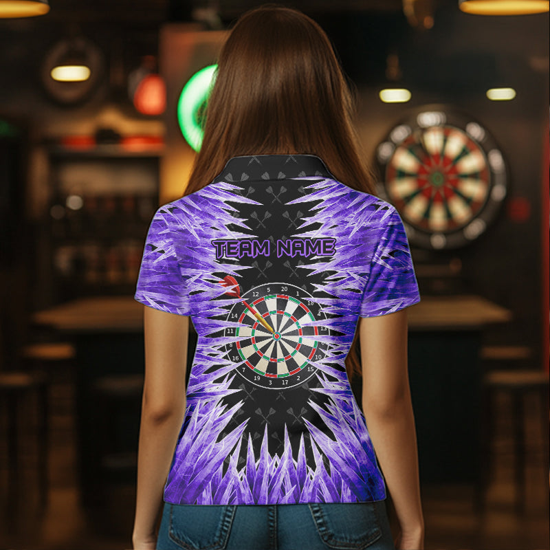 Personalized Darts Board Purple Icy 3D Printed Men Dart Custom Cool Dart For Team
