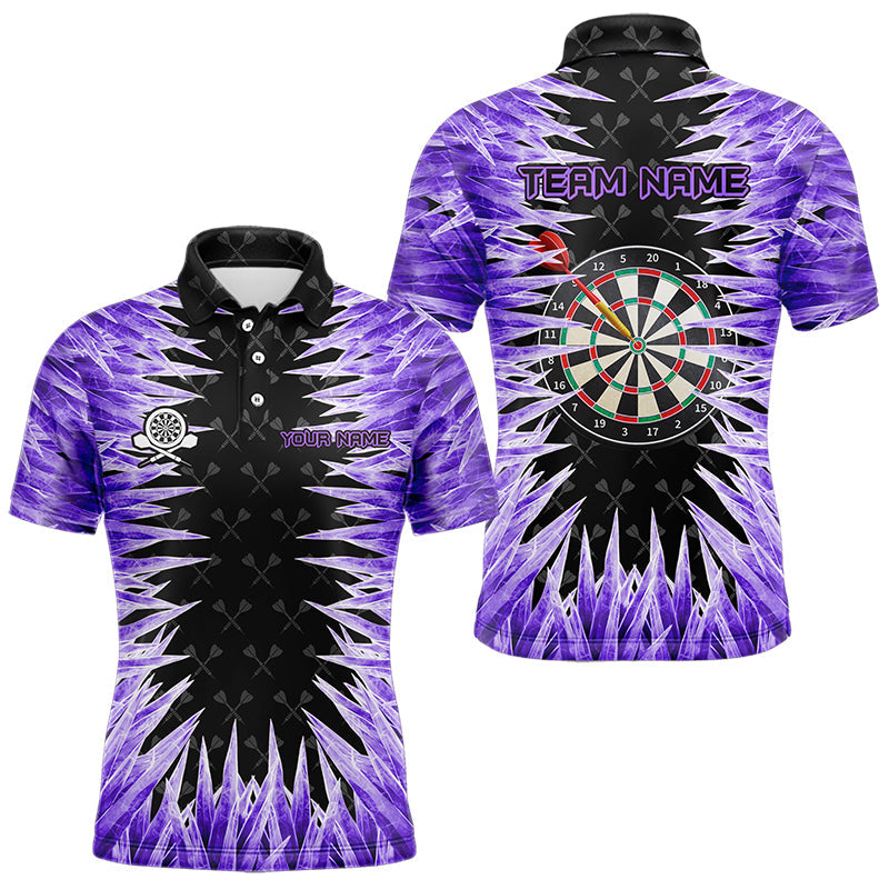 Personalized Darts Board Purple Icy 3D Printed Men Dart Custom Cool Dart For Team