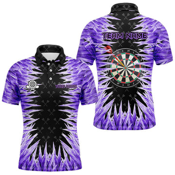 Personalized Darts Board Purple Icy 3D Printed Men Dart Custom Cool Dart For Team