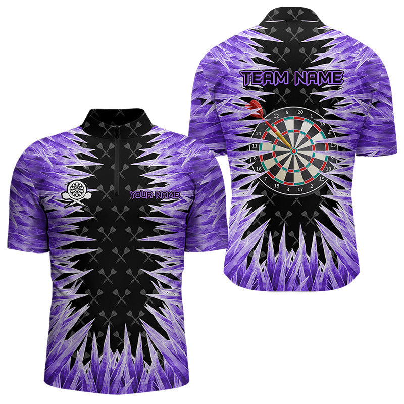 Personalized Darts Board Purple Icy 3D Printed Men Dart Custom Cool Dart For Team