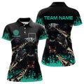 Grunge Turquoise Panther Dart and Custom Dart