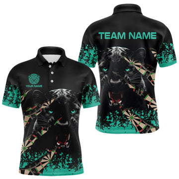 Grunge Turquoise Panther Dart and Custom Dart
