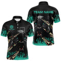 Grunge Turquoise Panther Dart and Custom Dart
